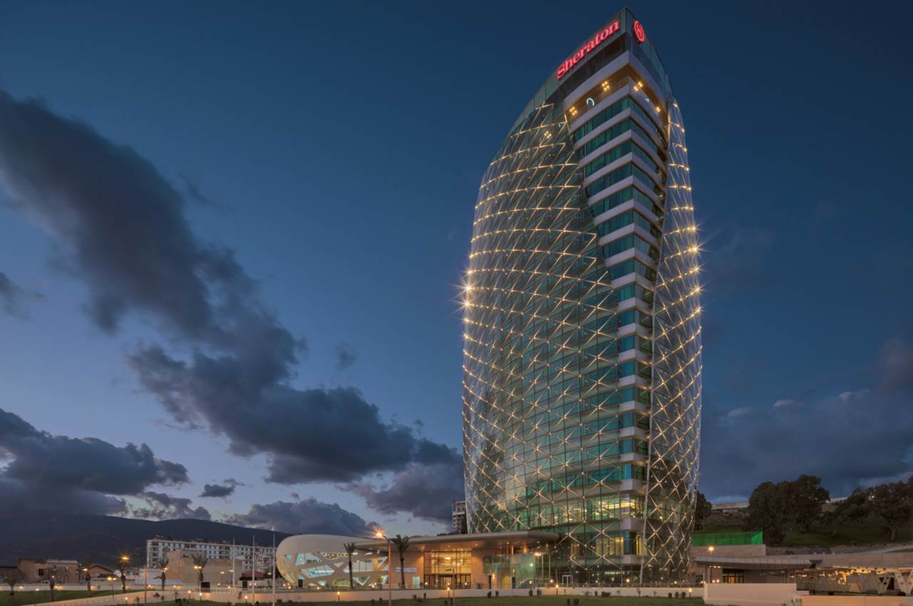 Edifício do hotel Sheraton Annaba na Argélia