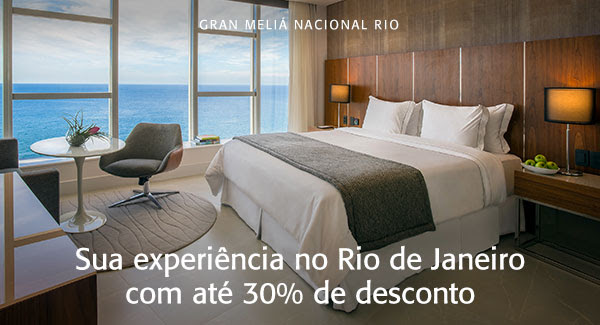 promoção até 30% no hotel Gran Meliá Rio de Janeiro