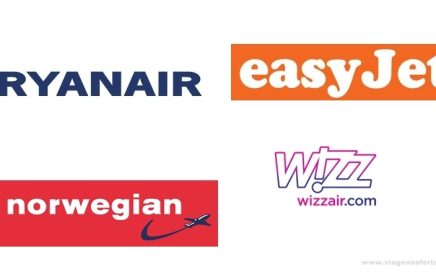 Passageiros das 4 companhias aéreas low cost em Janeiro de 2017