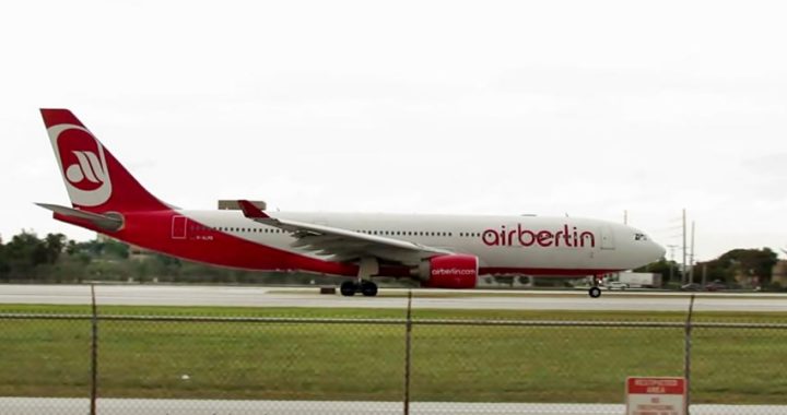 Airberlin reforça frota com 3 aviões A330-200 para as rotas dos EUA