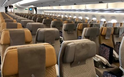 Singapore Airlines tem os assentos mais espaçosos das companhias aéreas