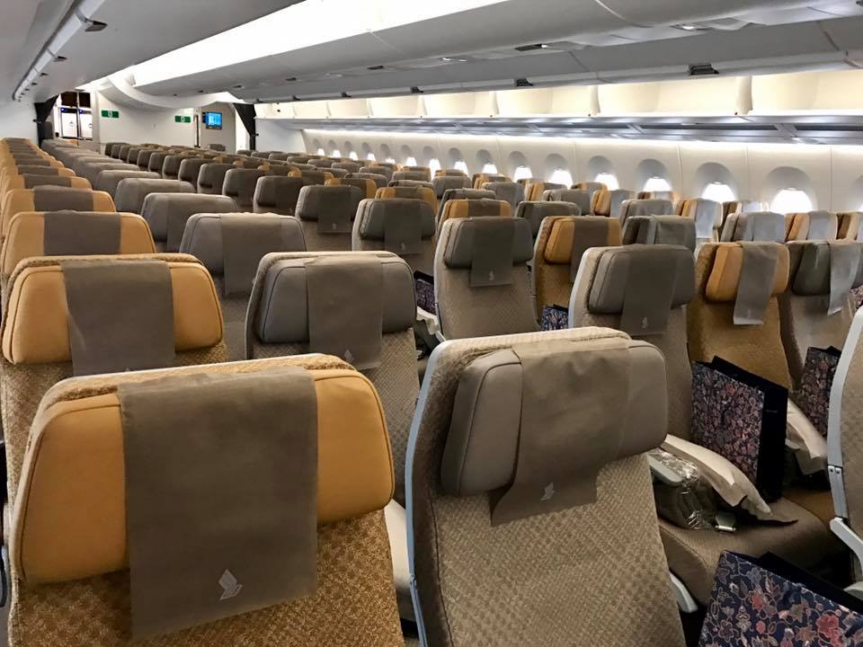 Singapore Airlines tem os assentos mais espaçosos das companhias aéreas