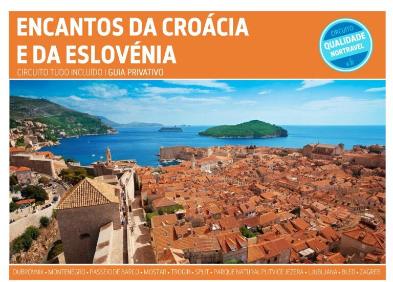 Circuito de Férias Nortravel Encantos da croácia e Eslovénia desde 1590€