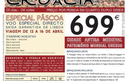 Especial última hora para Férias na Páscoa em Dubrovnik desde 699€
