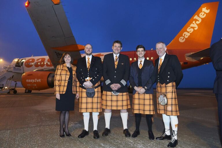 Em 2016 low cost easyJet bate recorde de passageiros na Escócia