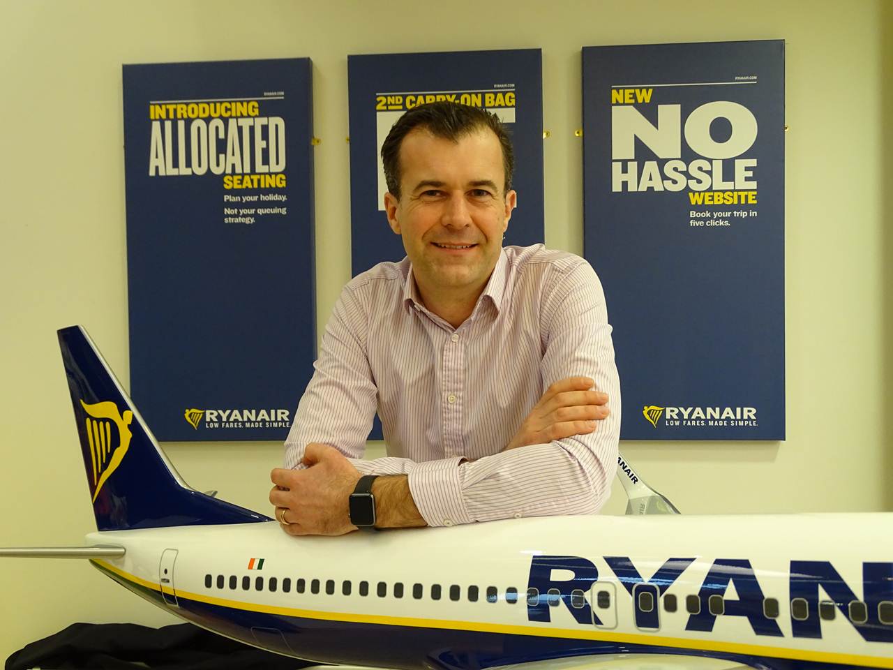 Greg O’Gorman da Low Cost ryanair apresenta o novo seguro multi-viagens em parceria com a Europe Assistance