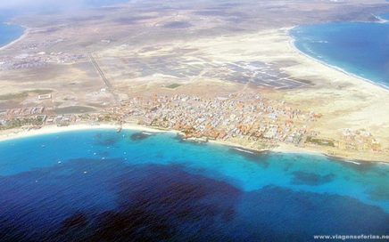 ilha do Sal em Cabo Verde com voos partilhados entre Iberia e Binter