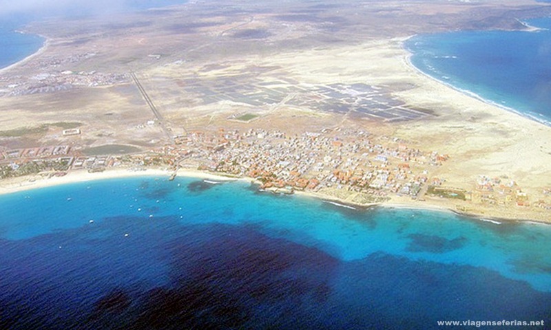 ilha do Sal em Cabo Verde com voos partilhados entre Iberia e Binter