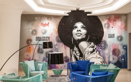 Lobby do Hotel Sol House Bali