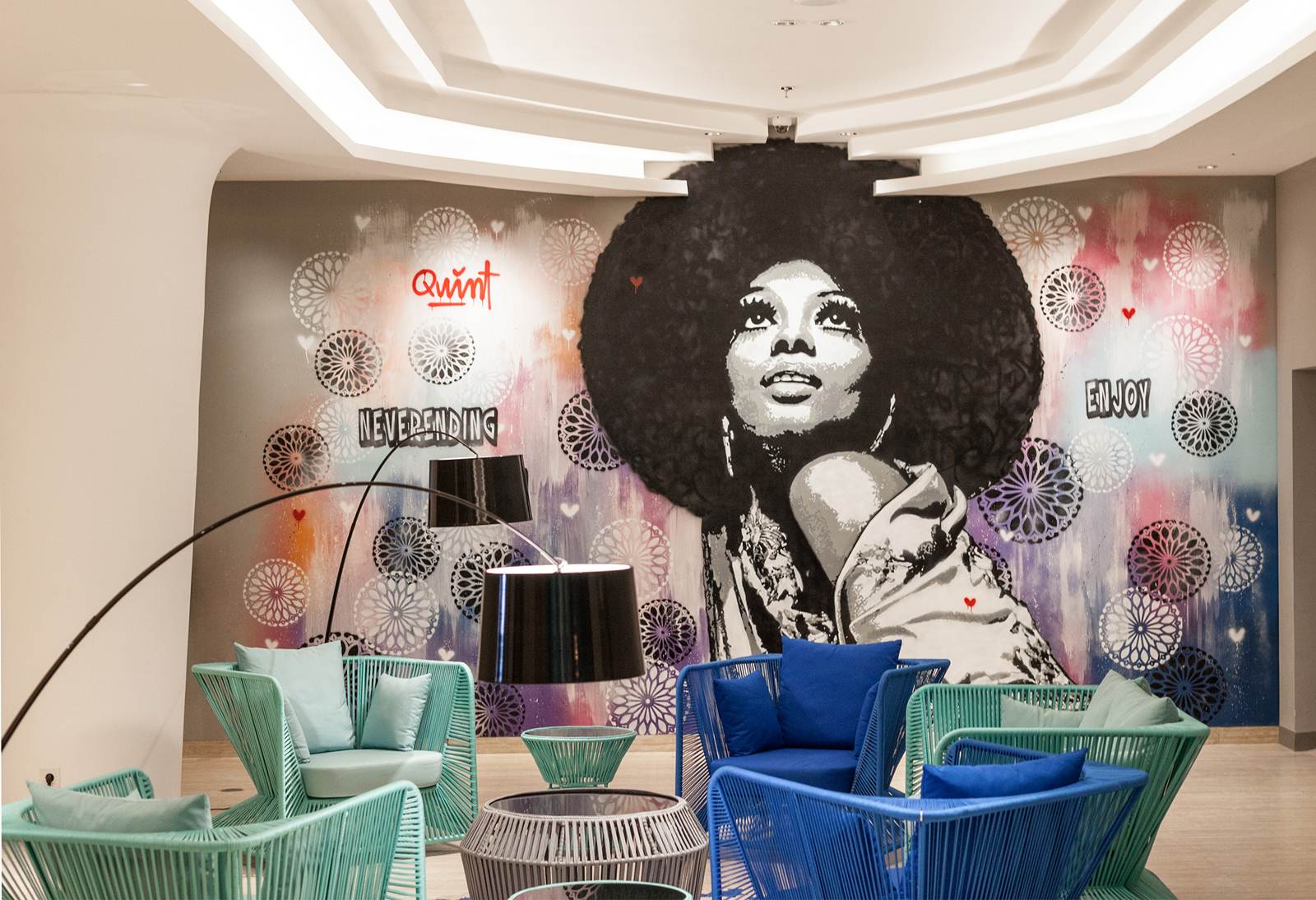 Lobby do Hotel Sol House Bali