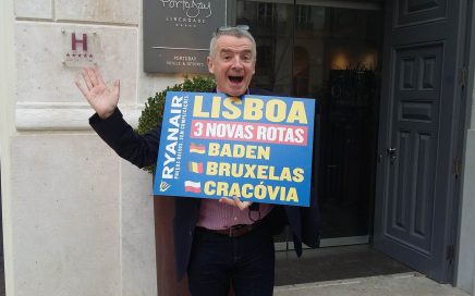 Michael O’Leary, CEO da Ryanair apresenta calendário de Inverno 2017 em Lisboa
