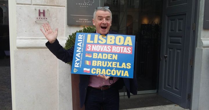 Michael O’Leary, CEO da Ryanair apresenta calendário de Inverno 2017 em Lisboa