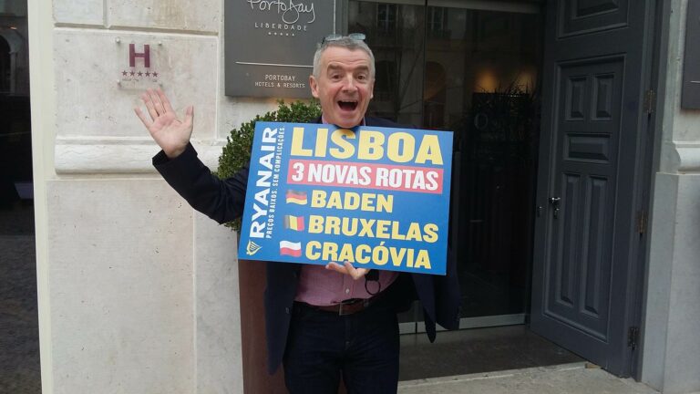 Michael O’Leary, CEO da Ryanair apresenta calendário de Inverno 2017 em Lisboa