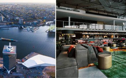 hotel Sir Adam na Torre A'DAM em Amesterdão