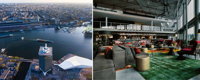 hotel Sir Adam na Torre A'DAM em Amesterdão