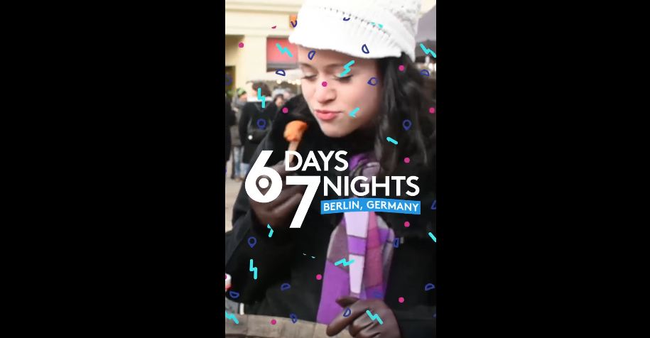 Snapchat "6 Days, 7 Nights" da Marriott Rewards em Berlim