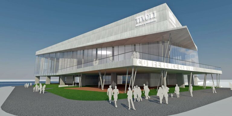 Centro de Congressos do Algarve pertencente aos hotéis Tivoli em Vilamoura