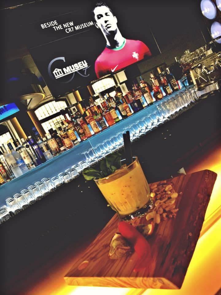 CR7 Bar & Bistro do hotel do Cristiano Ronaldo e Pestana em Lisboa