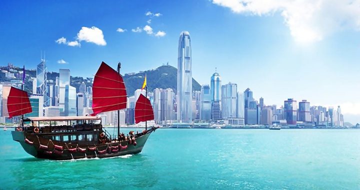 Cidade de Hong Kong para onde a Virgin Australia vai ter voos desde Melbourne