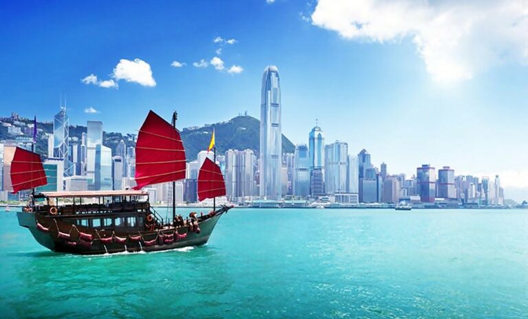 Cidade de Hong Kong para onde a Virgin Australia vai ter voos desde Melbourne