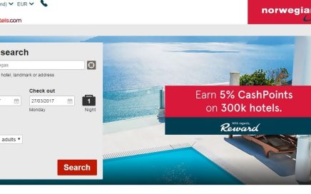 Low Cost Norwegian já vende alojamentos em parceria com a Rede Expedia (Hotels.com)