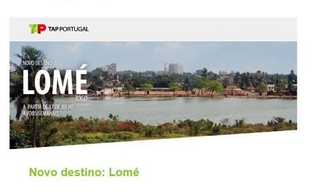 Novo destino Lomé no Togo em África com 4 voos TAP Portugal