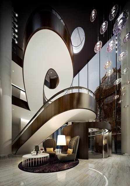 Lounge do Hilton Saint Petersburg ExpoForum