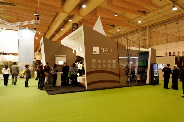 Stand 2B54 do grupo NAU Hotels no Pavilhão 2 da BTL