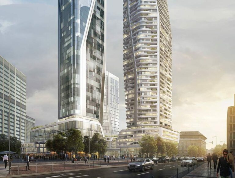 Edifício do hotel NH Collection Frankfurt Messe