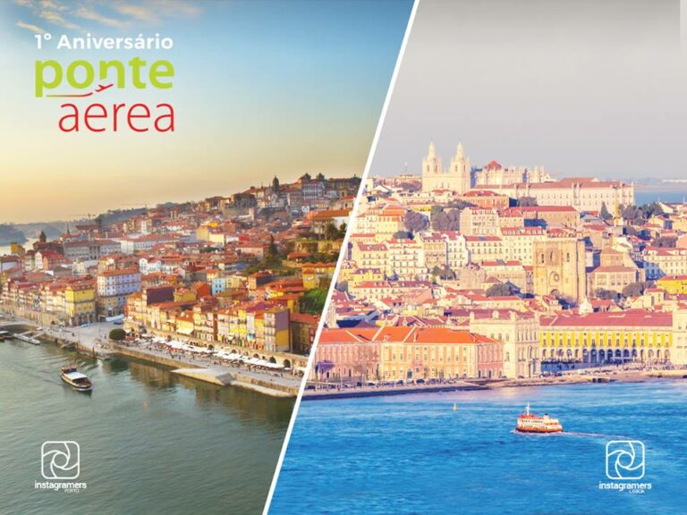 Passatempo "1º Aniversário da Ponte Aérea" da TAP Portugal no Instagram
