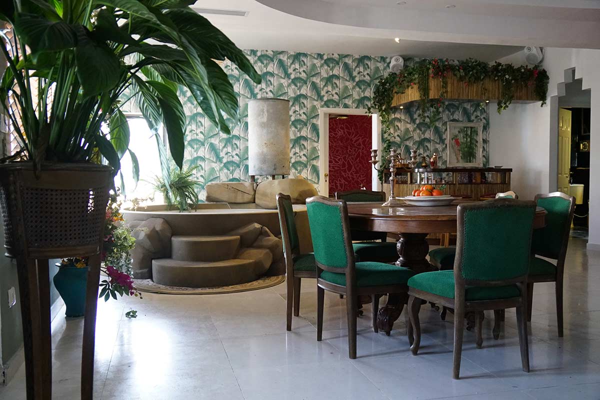 Suite Presidencial do hotel do artista Banksy