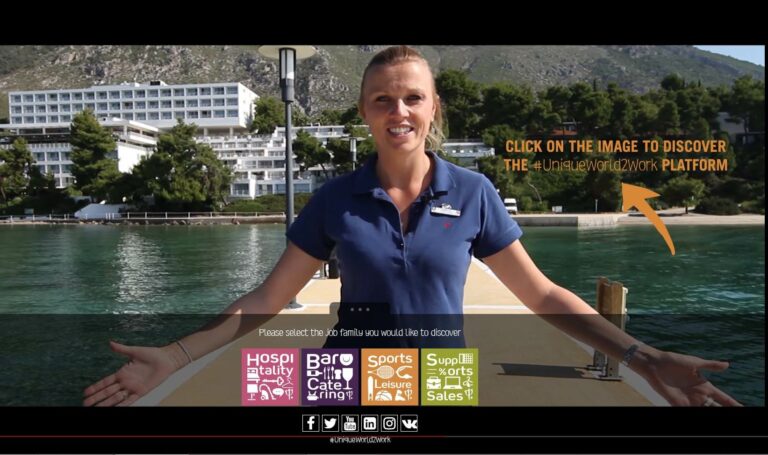 #UniqueWorld2Work é nova plataforma digital do Club Med para ajudar no recrutamento
