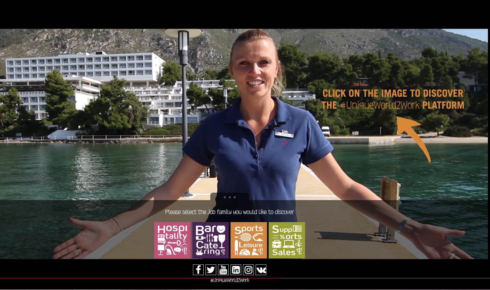 #UniqueWorld2Work é nova plataforma digital do Club Med para ajudar no recrutamento