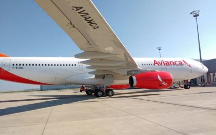 Primeiro A330-200 da Avianca Brasil que vai voar entre São Paulo e Miami