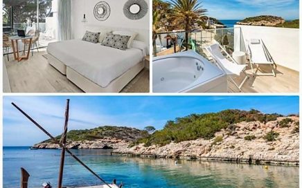 Quarto do hotel Barceló Portinatx na ilha de Ibiza