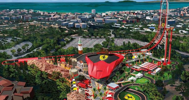 O projecto do Parque Ferrari Land em PortAventura