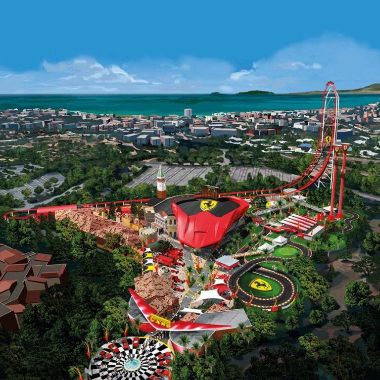 O projecto do Parque Ferrari Land em PortAventura