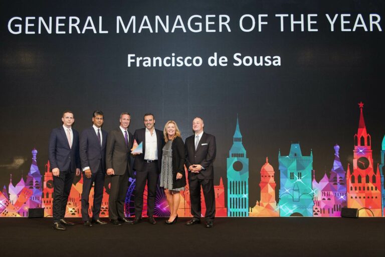 Francisco Nogueira de Sousa distinguido como melhor General Manager do grupo Marriott na Europa