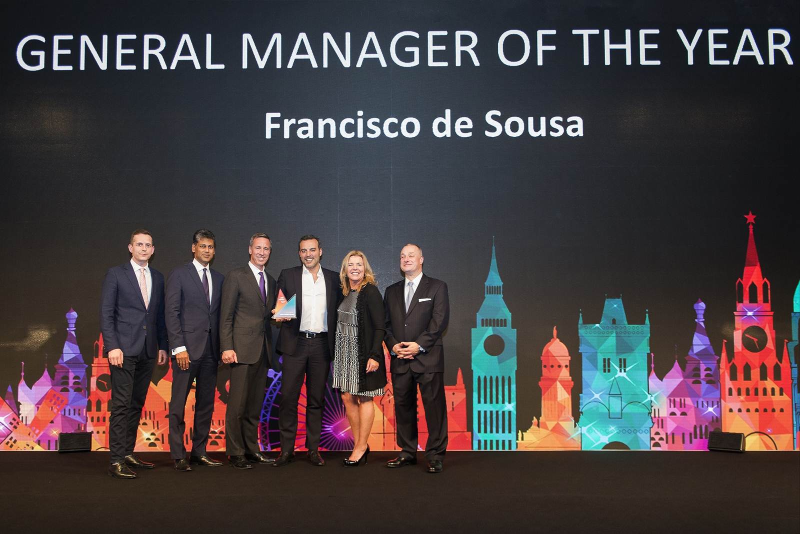 Francisco Nogueira de Sousa do Praia D’El Rey melhor General Manager do grupo Marriott na Europa