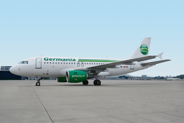 Aeronave da Germania que vai ter voos entre Toulouse e Funchal na ilha da Madeira