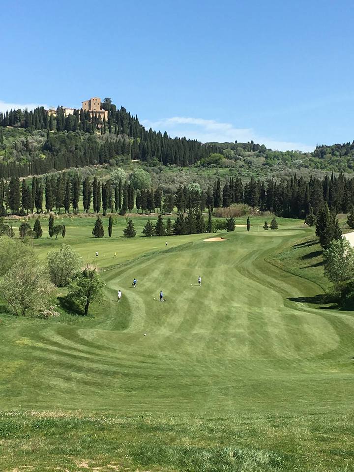 Campo de golfe no Resort Castelfalfi