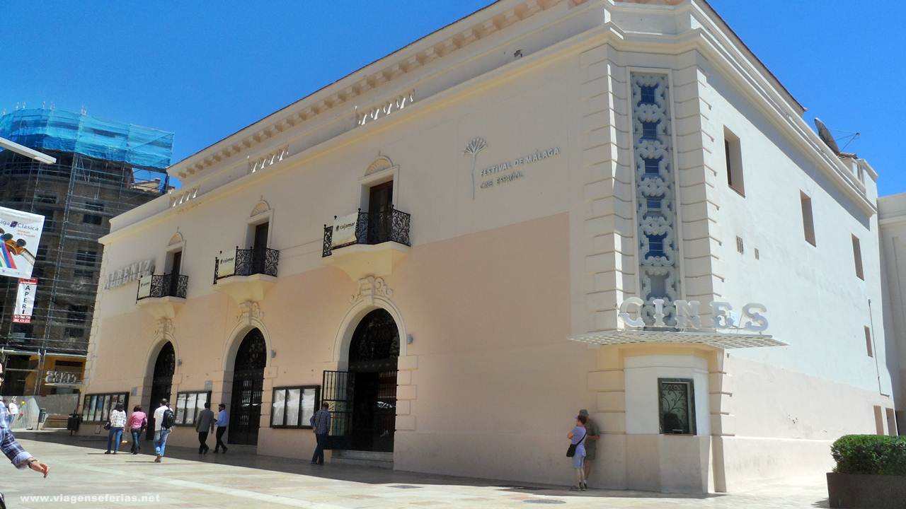cine Albéniz durante o Festival de Málaga, cidade para onde voa a SAS