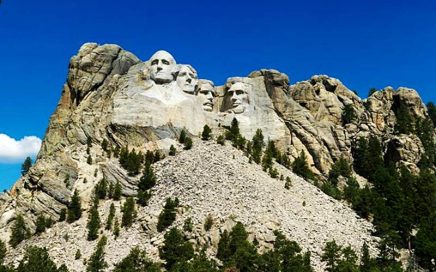 Monte Rushmore, é o icone menos visitado pelos americanos