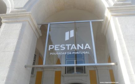 Placa de uma Pousada de Portugal