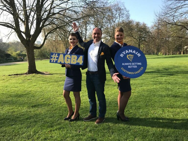 Kenny Jacobs da low cost Ryanair apresenta 4ª fase do programa Sempre a Melhorar