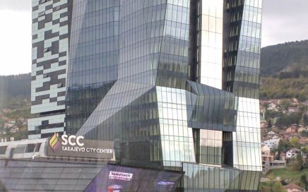 O Saravejo City Center onde ficará o hotel Swissôtel Sarajevo
