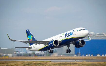 Aeronave A320neo da Azul Linhas Aéreas Brasileiras