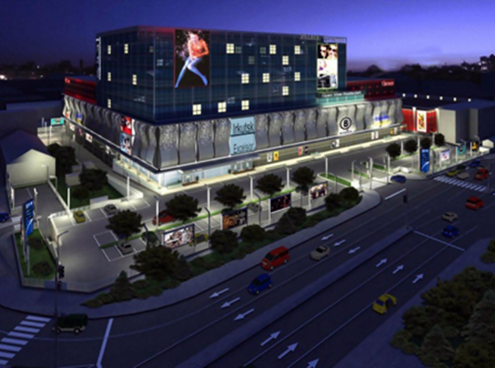 Projecto do futuro hotel DoubleTree by Hilton Irkutsk Central Park