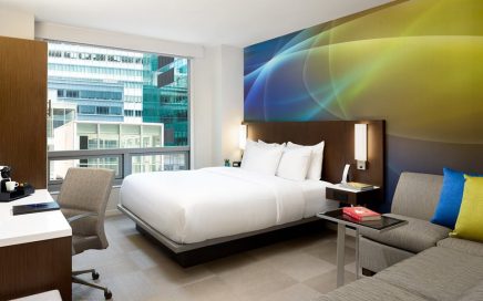 Quarto do LUMA Hotel Times Square em Nova Iorque