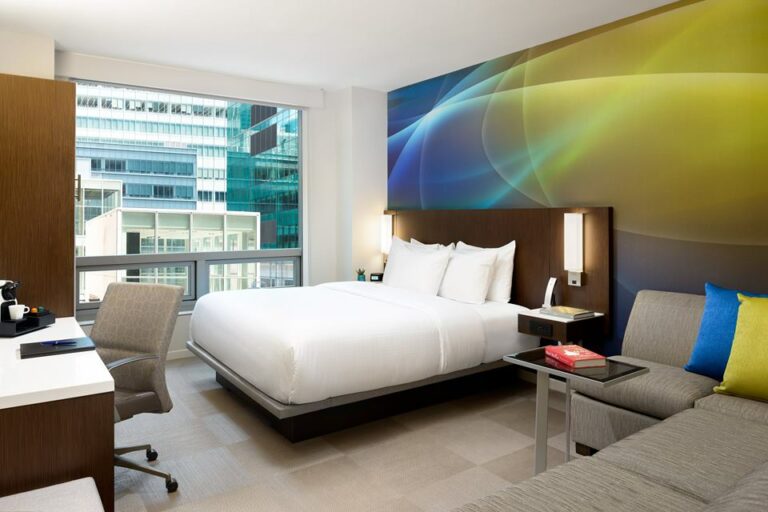 Quarto do LUMA Hotel Times Square em Nova Iorque